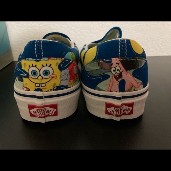 New Host Pick New Mens SpongeBob Vans Collaboration Size 10 11.5 Sneakers Shoes - Picture 6 of 16